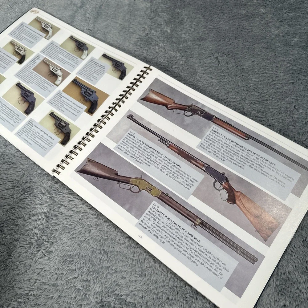 Vintage Faintich Auction Collector Firearms Auction Catalog 1999 Pistols Rifles